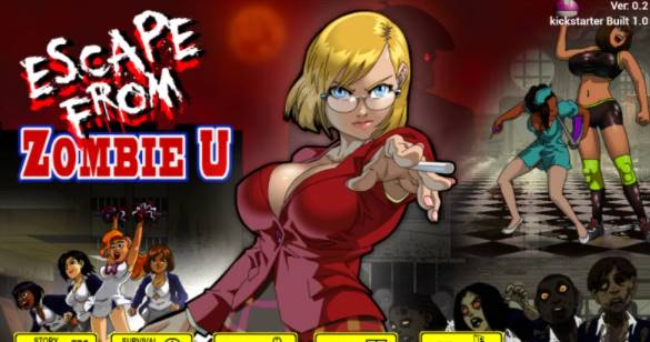 [ 英文/ACT动作/僵尸] Escape From Zombie U V0.2 [PC/900M]-歪次元